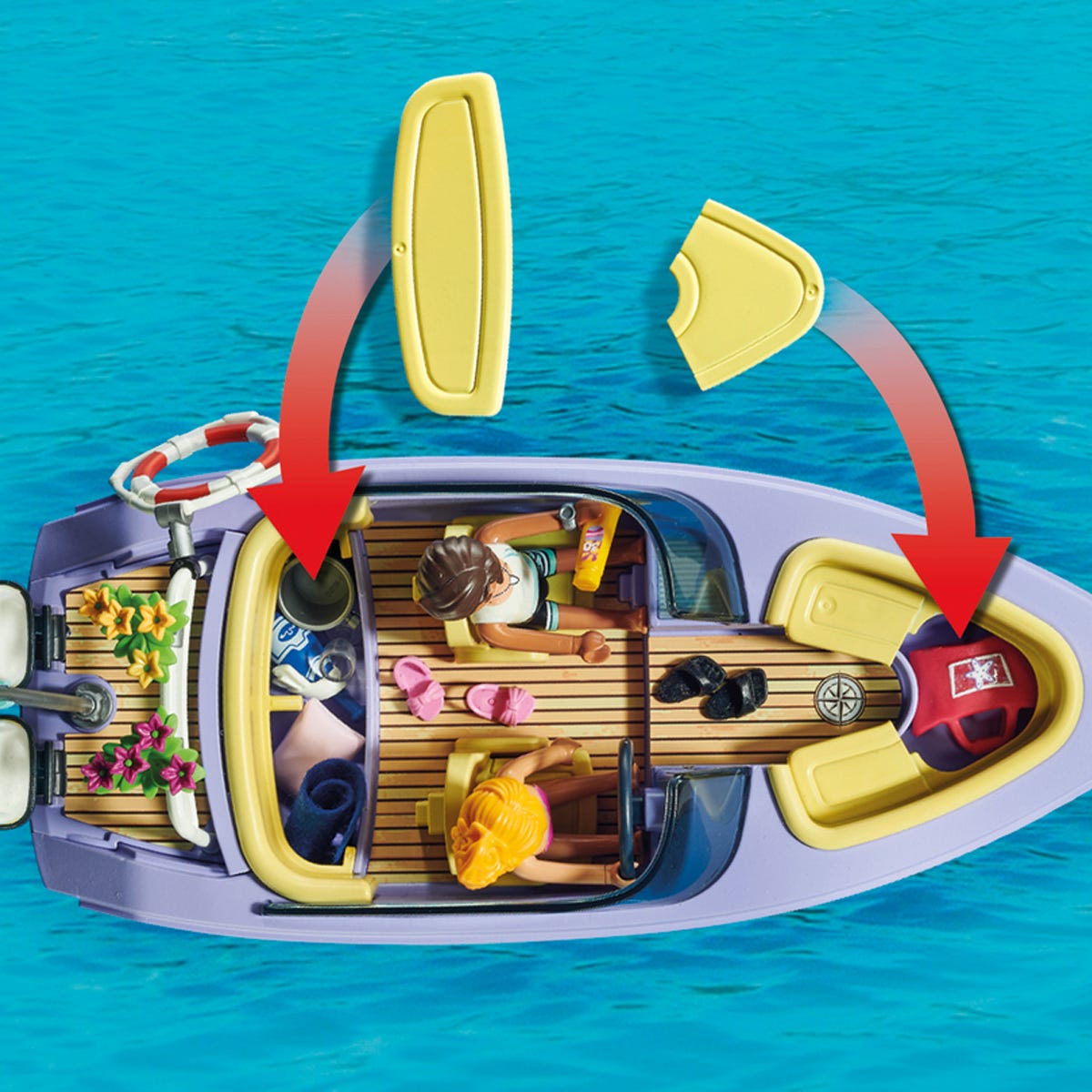 Playmobil 71366 Wedding Honeymoon Speedboat Trip Promo Packs