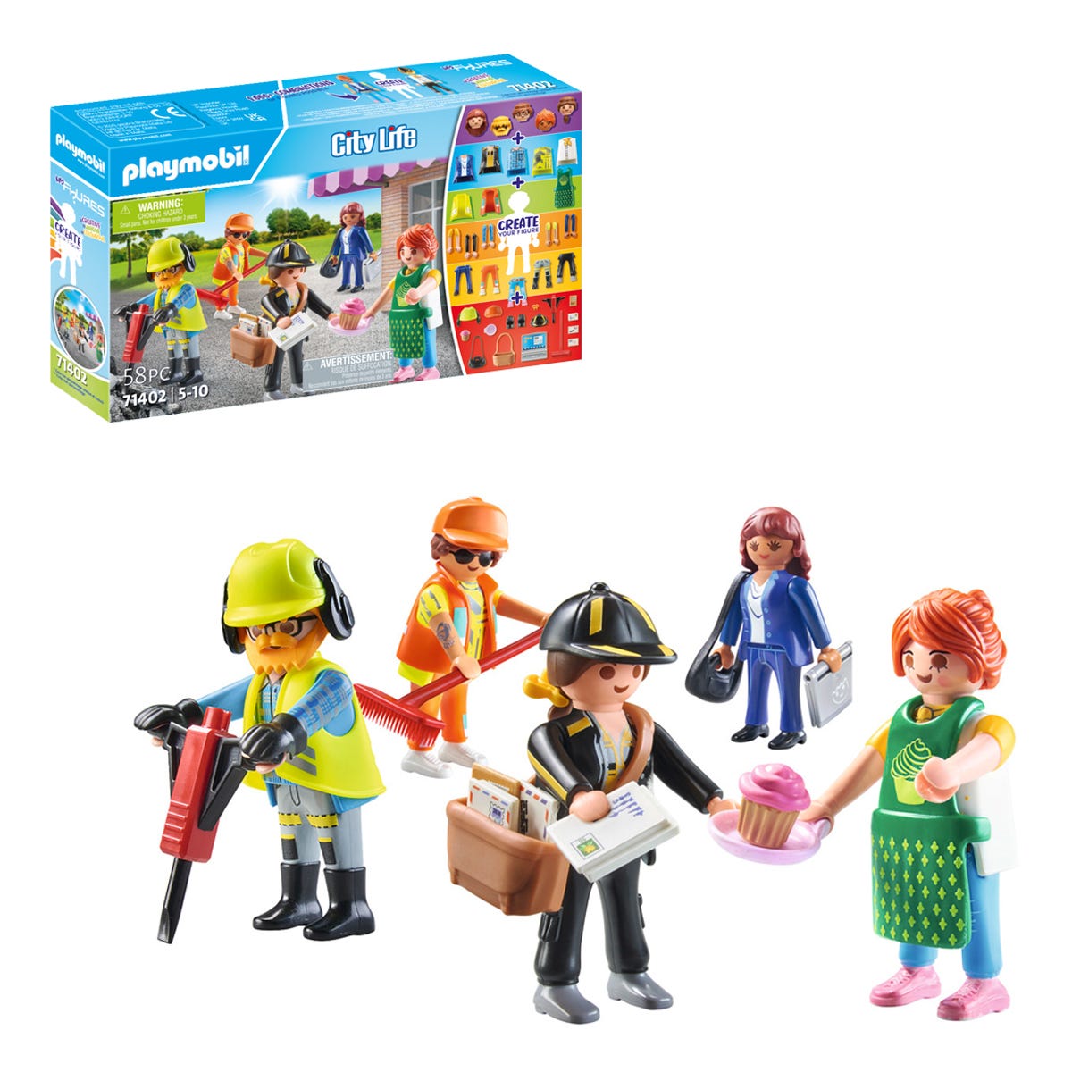 PLAYMOBIL Family Fun Merchant Of Ice And Scooter 9426