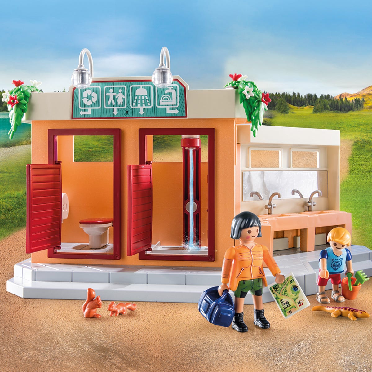 Playmobil city life camping hot sale