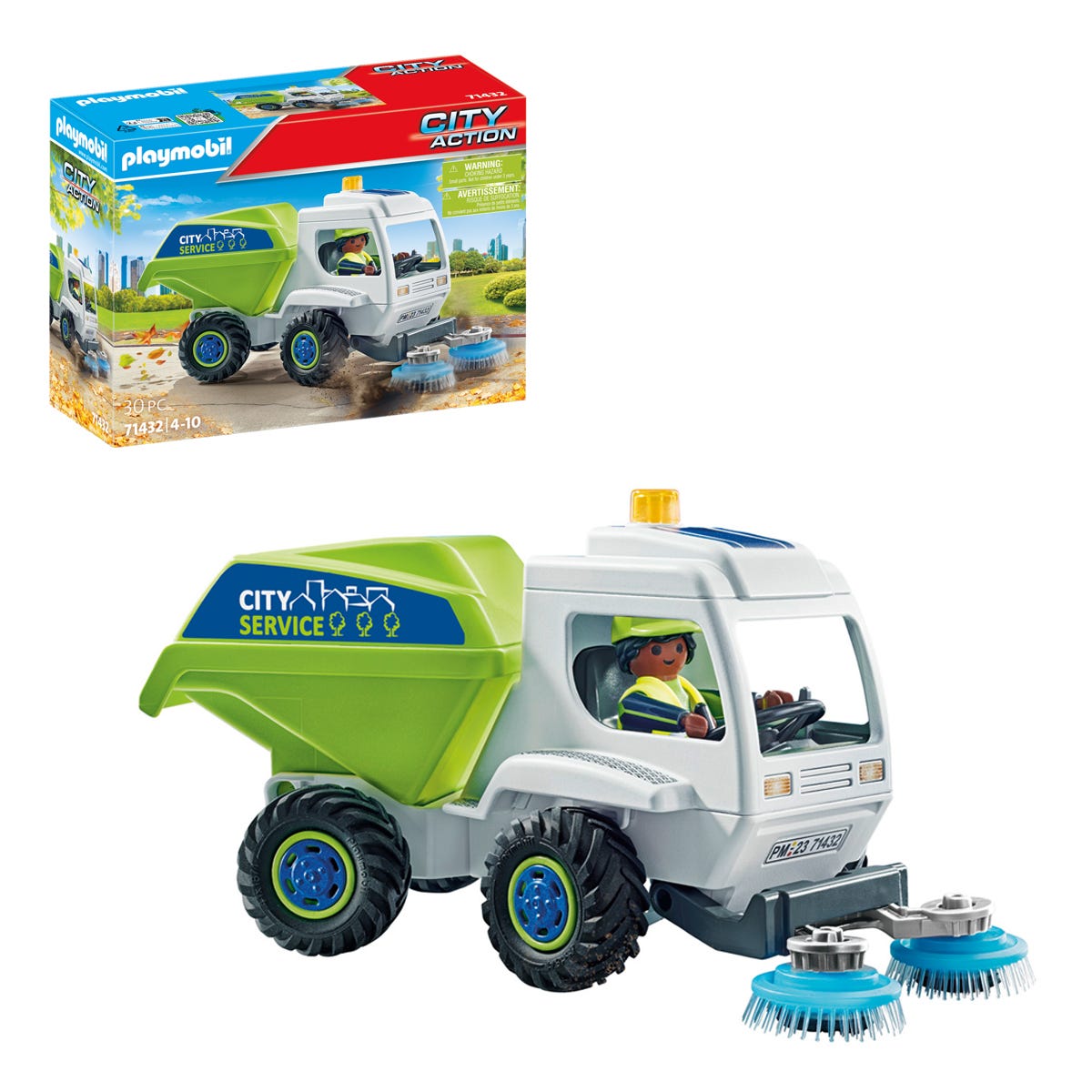 Playmobil 71432 City Life Road Sweeper