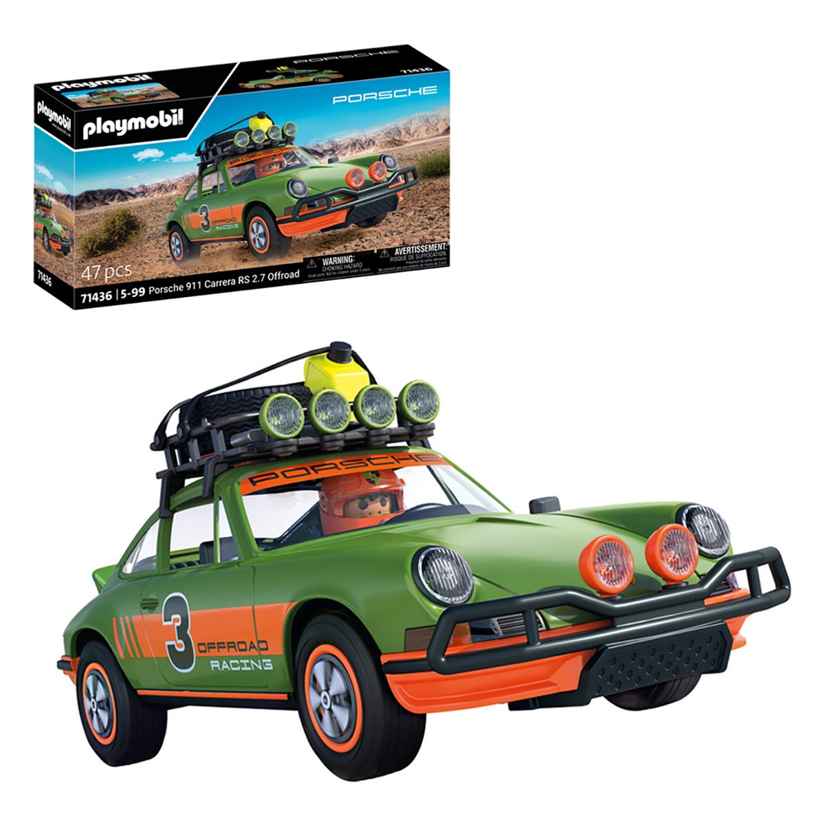 Playmobil 71436 Porsche 911 Carrera Rs 2.7 Off Road Edition