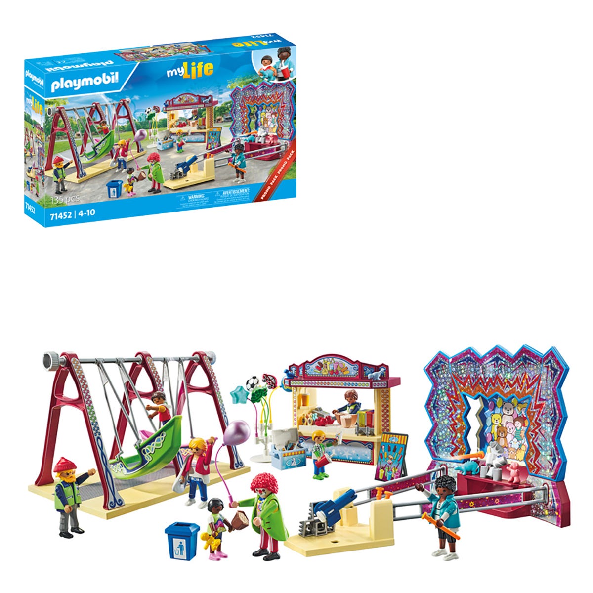 Playmobil 71452 My Life: Funfair Promo Pack