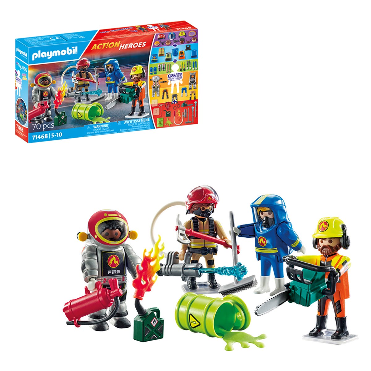 Playmobil fire rescue discount