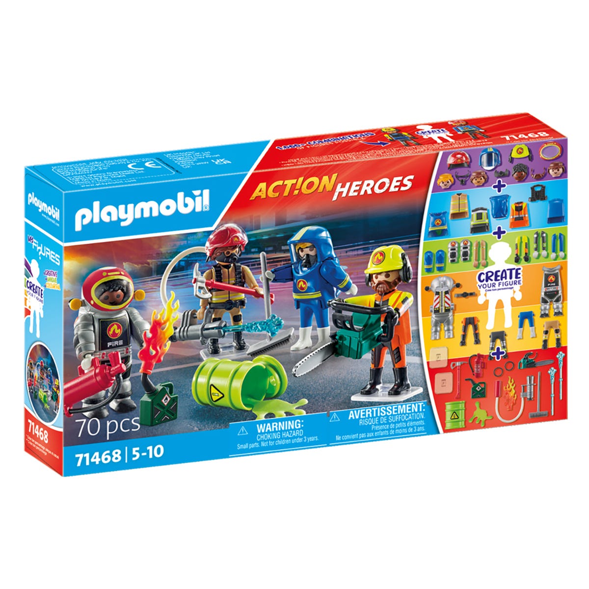 Playmobil fireman figures new arrivals