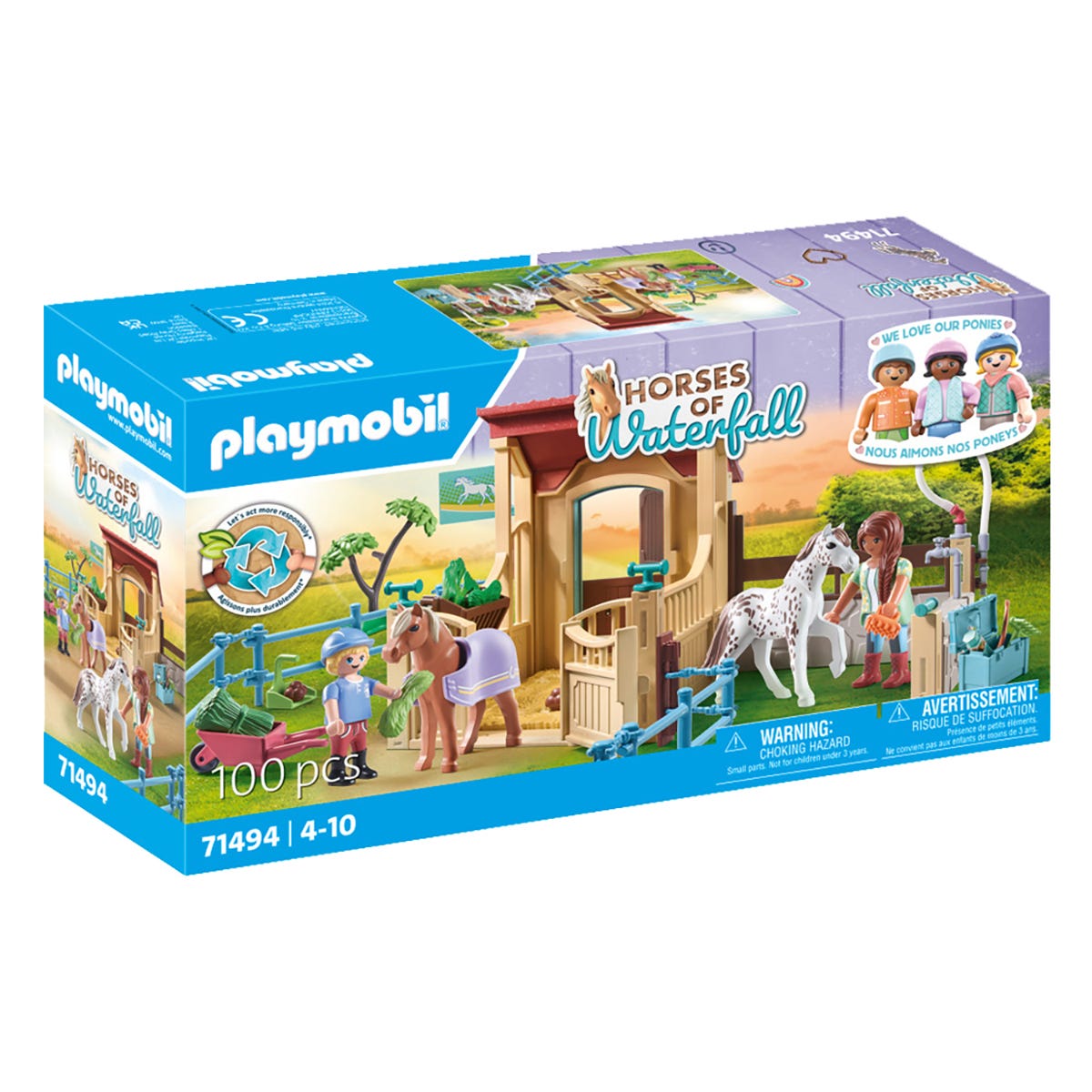 Playmobil 71494 Horses Of Waterfall Riding Stable