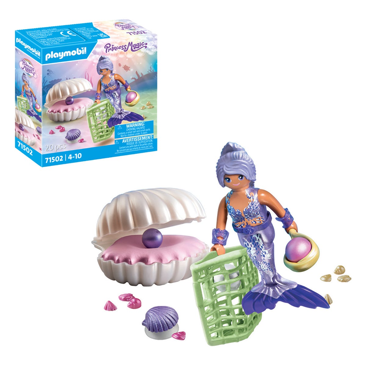 Playmobil 71502 Princess Magic: Mermaid With Pearl Seashell