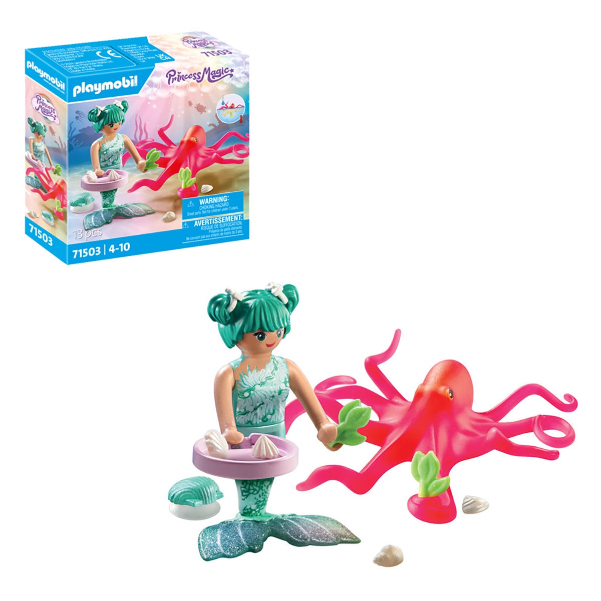 Playmobil 71503 Princess Magic Mermaid With Octopus