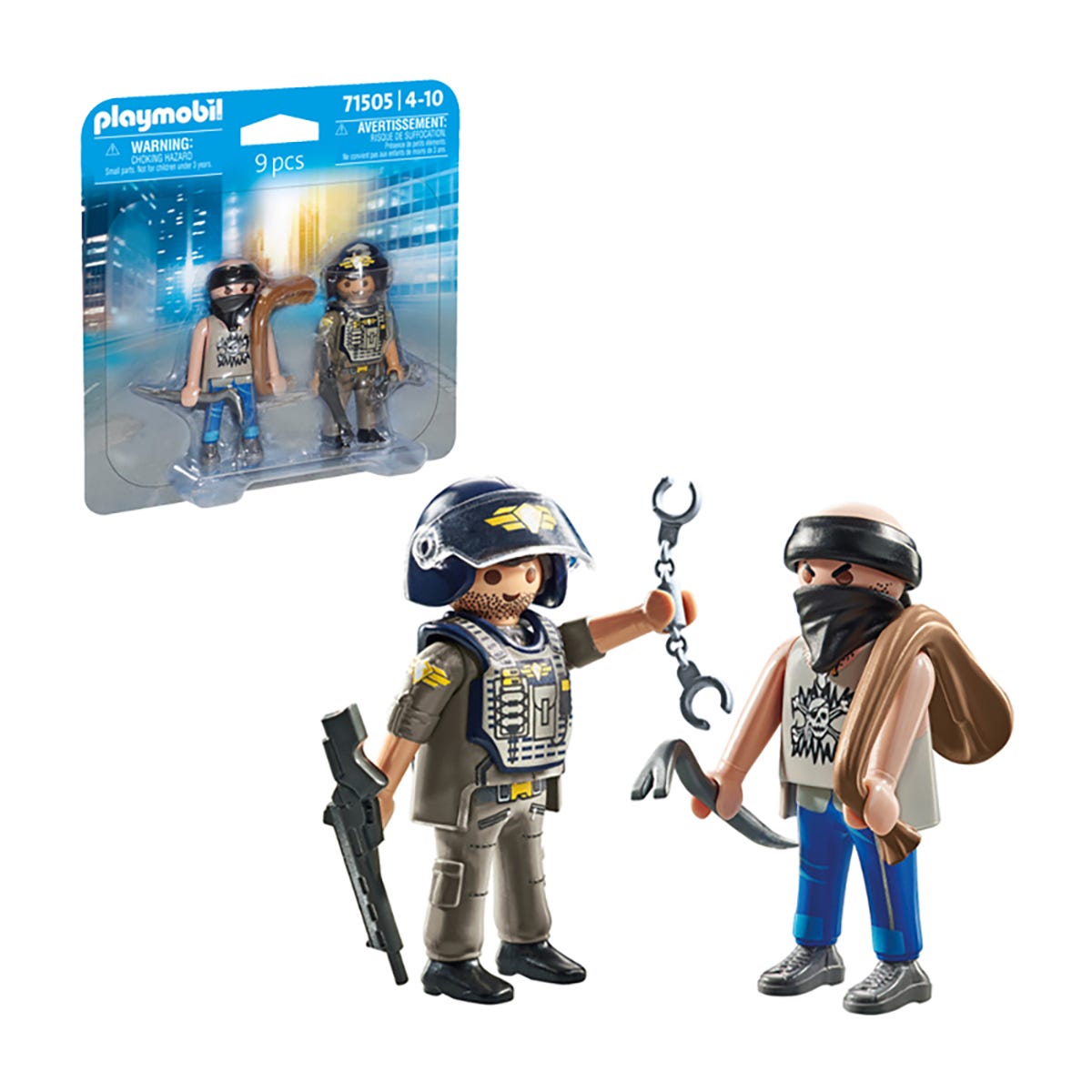 Playmobil 71505 Tactical Police With Thief Duopack