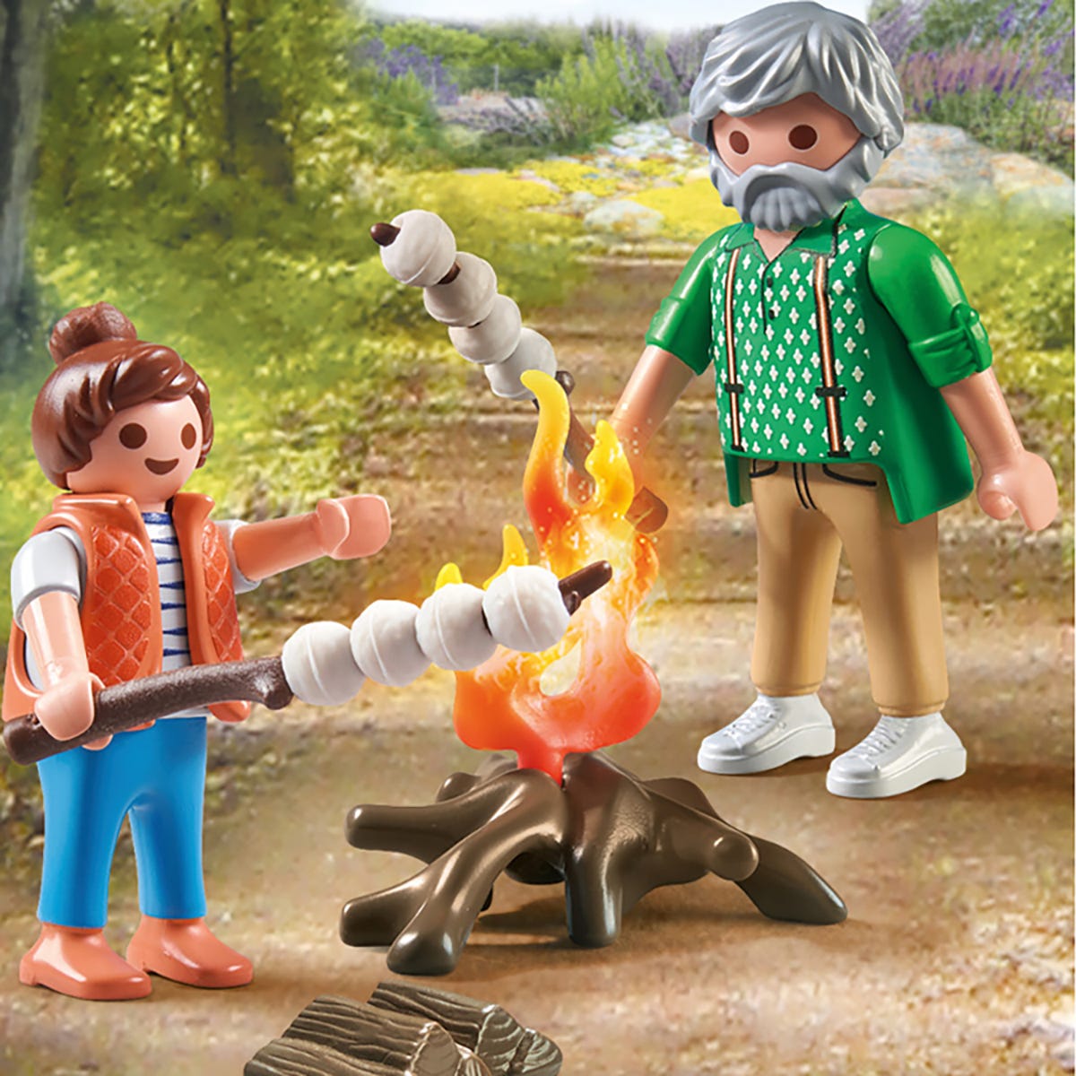 Playmobil 71513 My Life Campfire With Marshmallows
