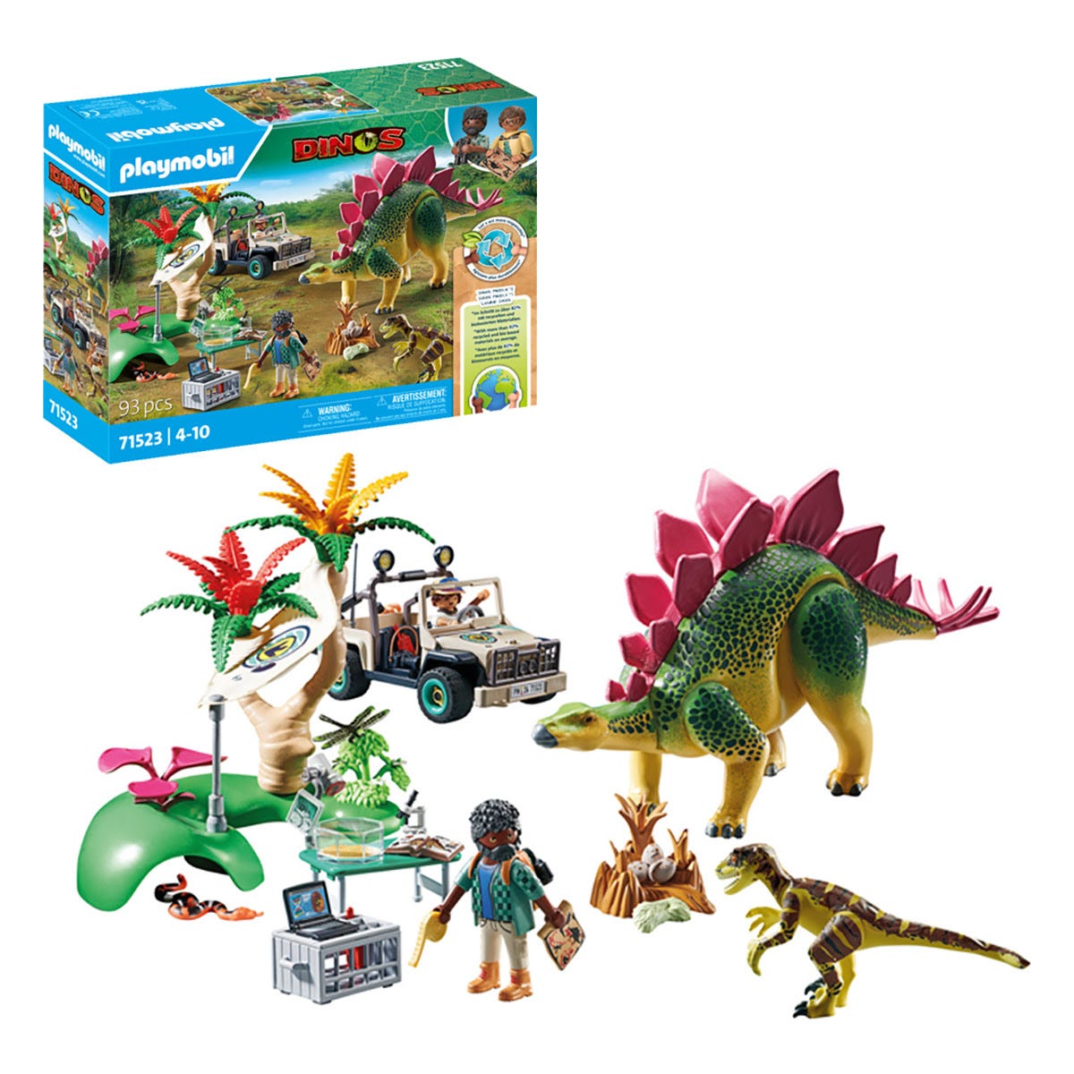 Playmobil 71523 Dinos Research Camp With Dinos