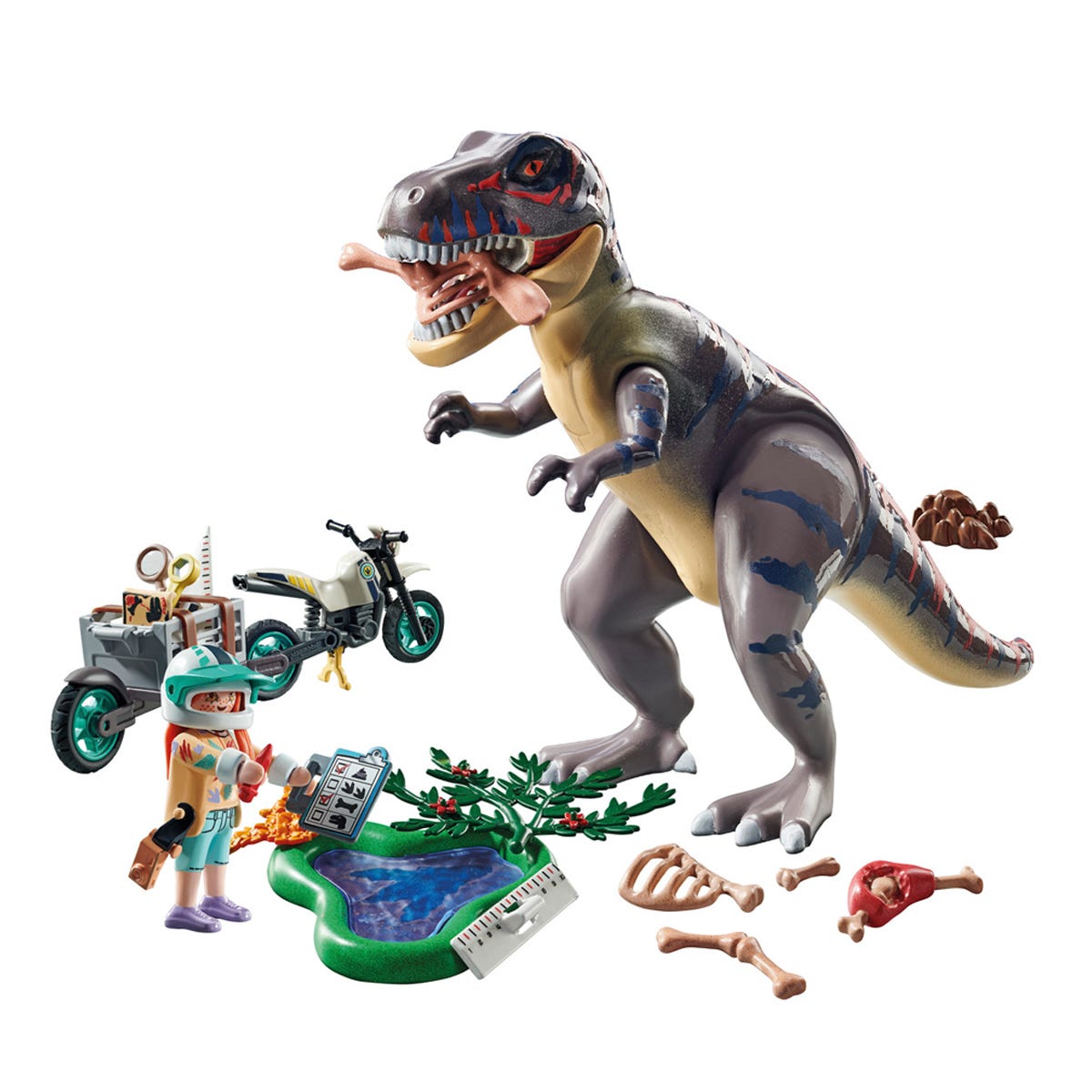 Playmobil jurassic world clearance