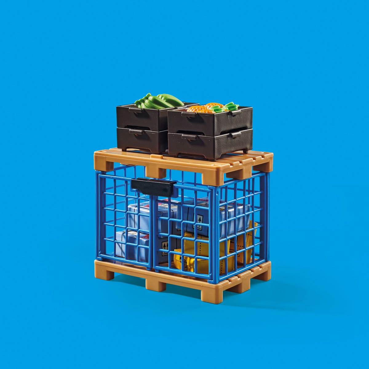 Playmobil forklift truck shop