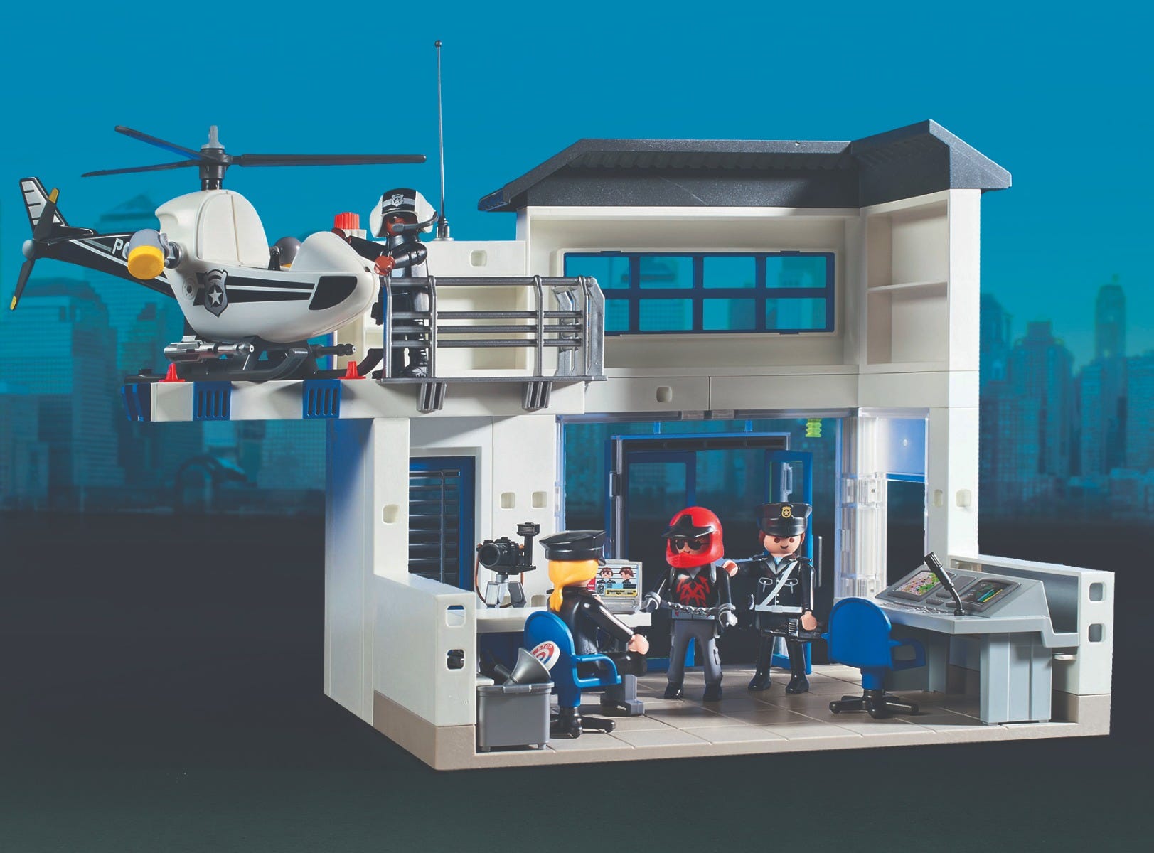 Playmobil policía mega set cheap