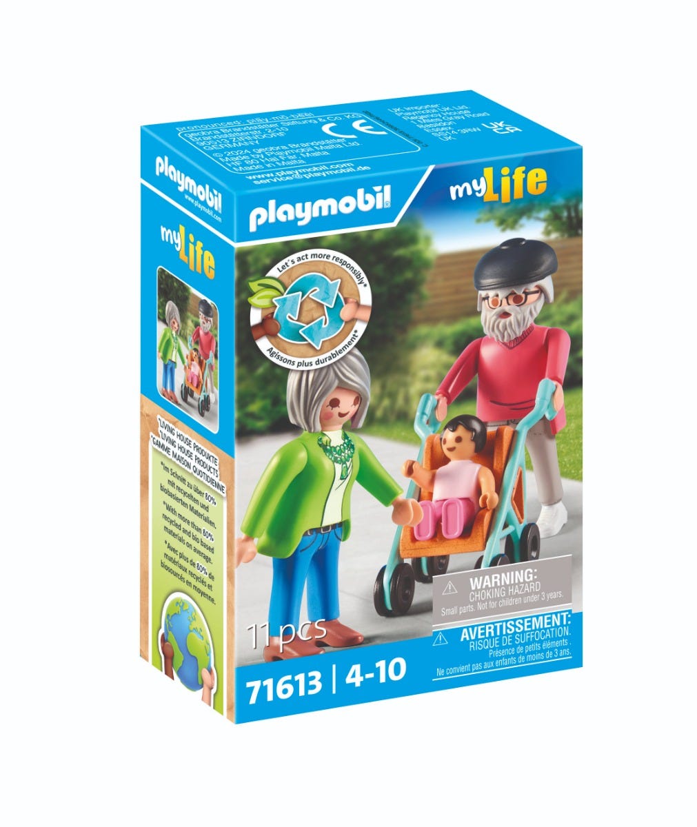 Playmobil city life baby clearance
