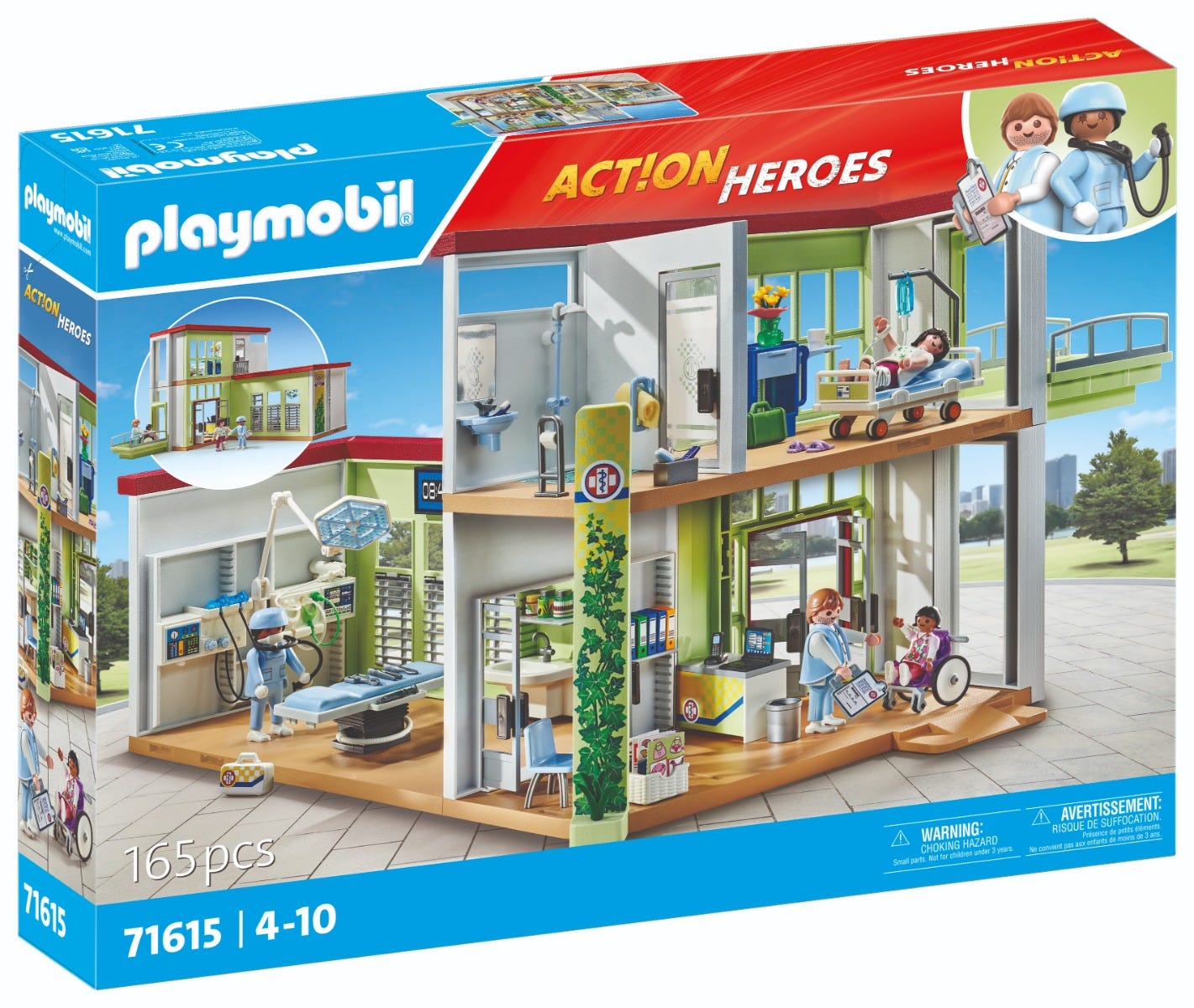 Hospital de playmobil sales
