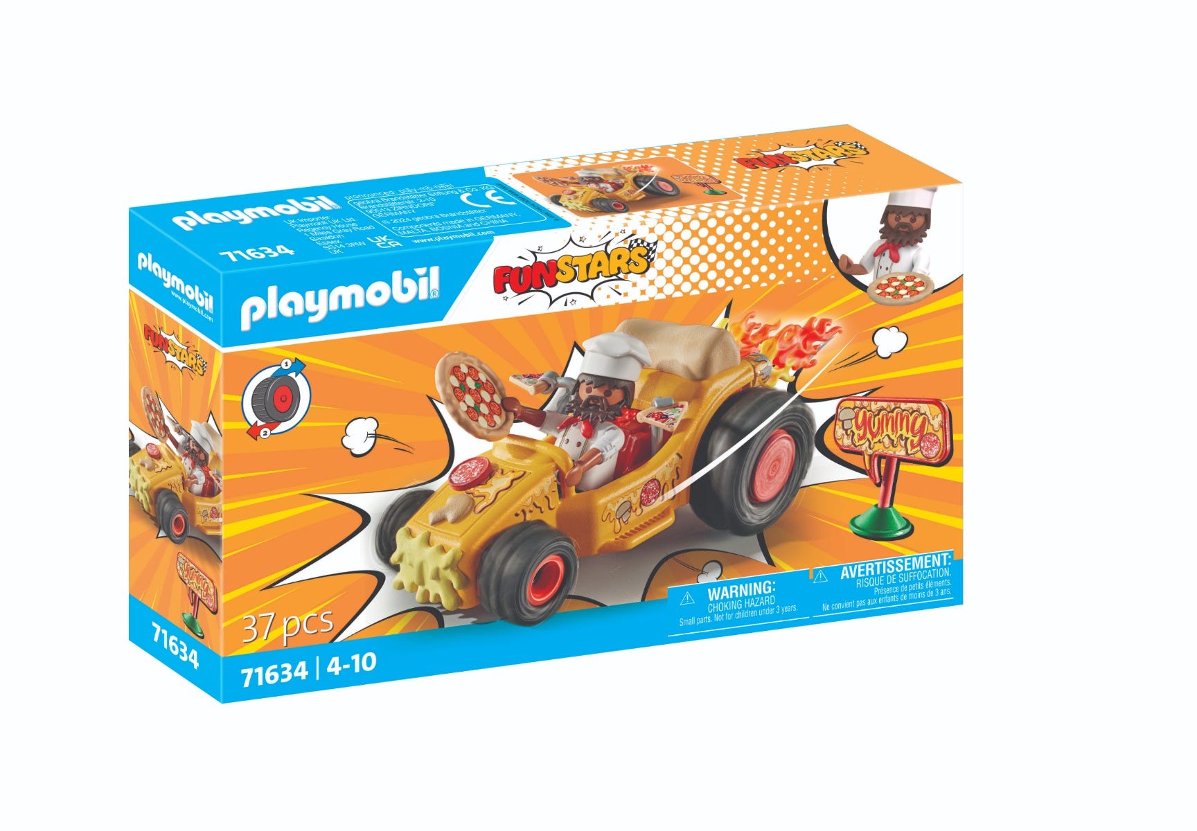 Playmobil Racing Kart: Pizza Chef 71634