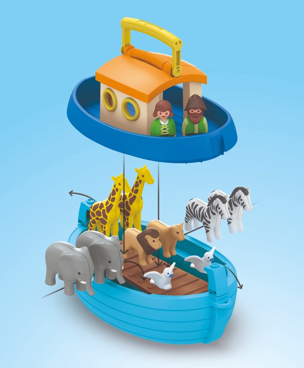 Playmobil Junior My Take Along Noah s Ark 71681