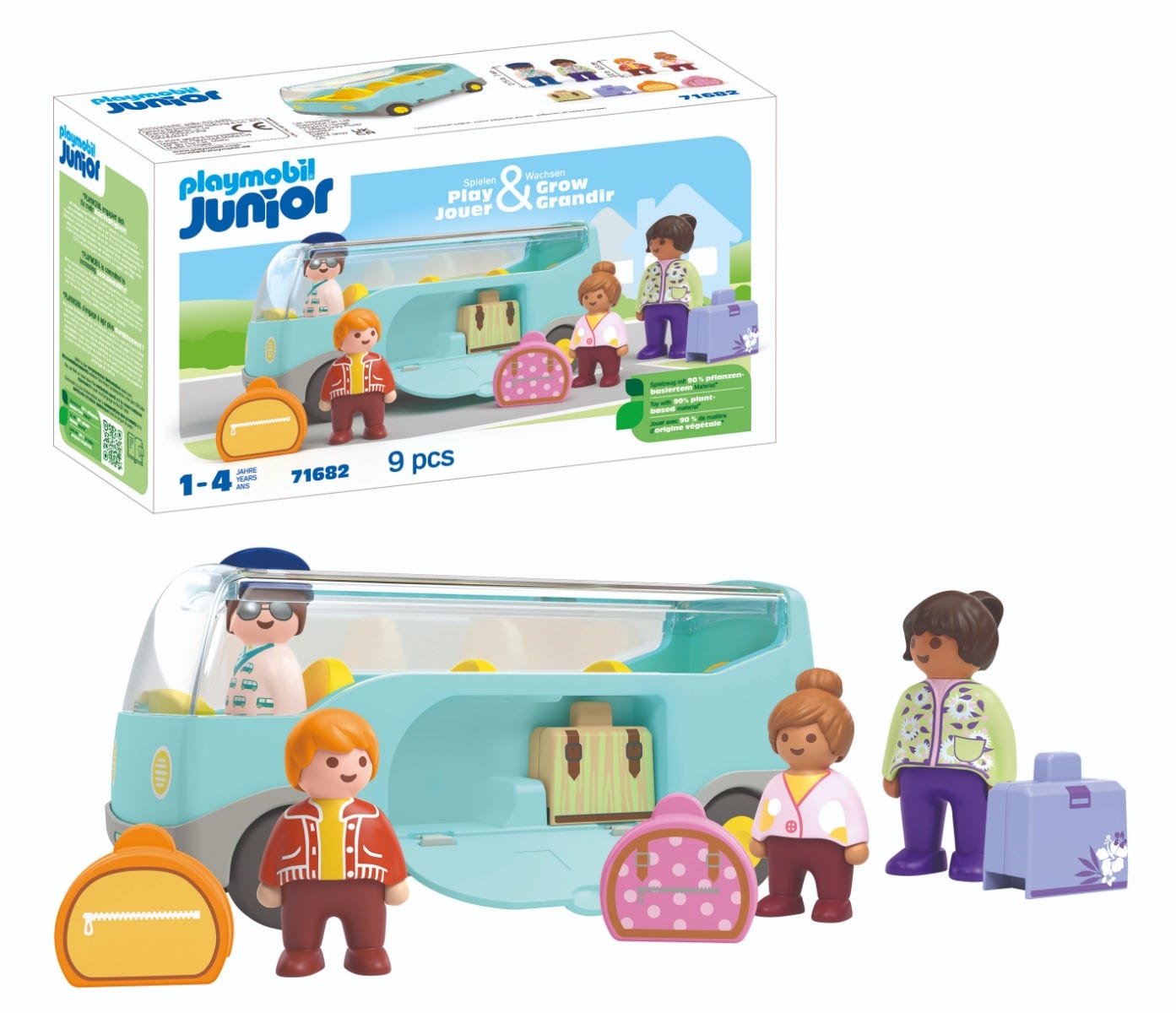 Playmobil Junior Airport Shuttle Bus 71682