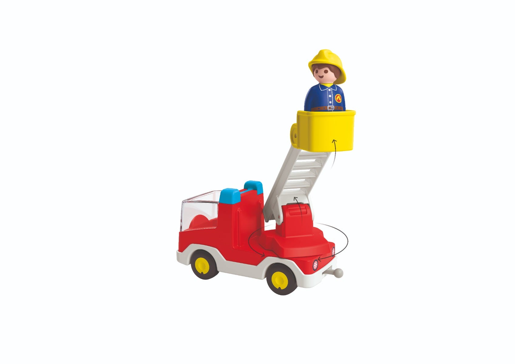 Playmobil Junior Ladder Unit Fire Truck 71683