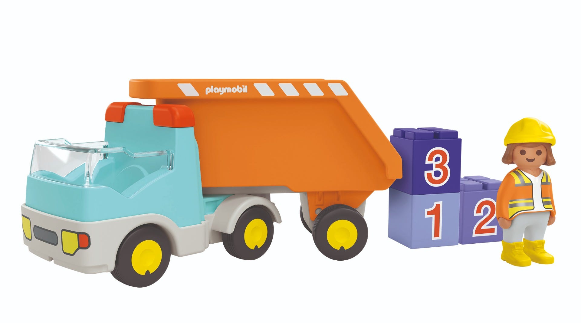 Playmobil tipper truck hot sale