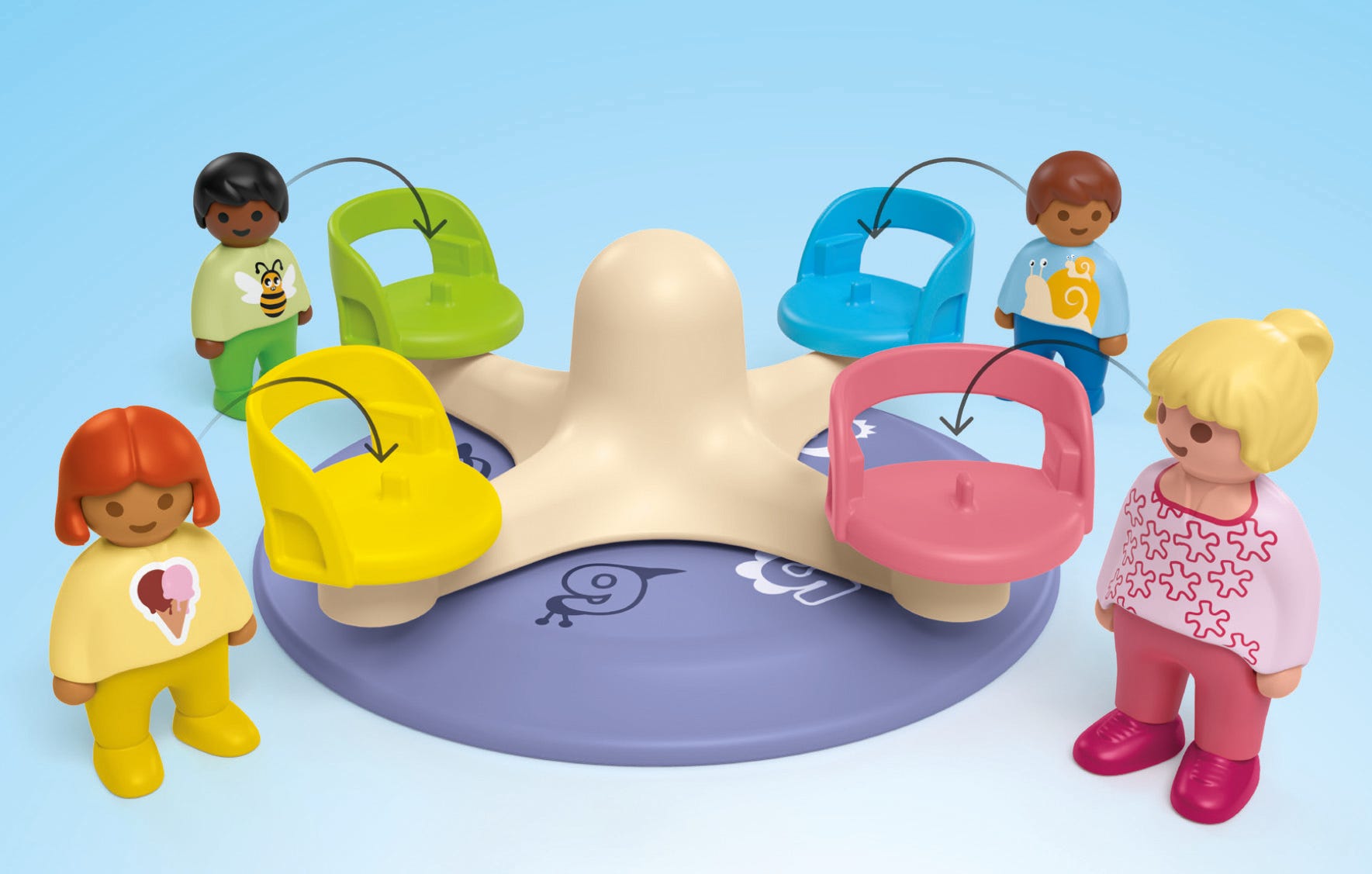 Playmobil merry go round discount