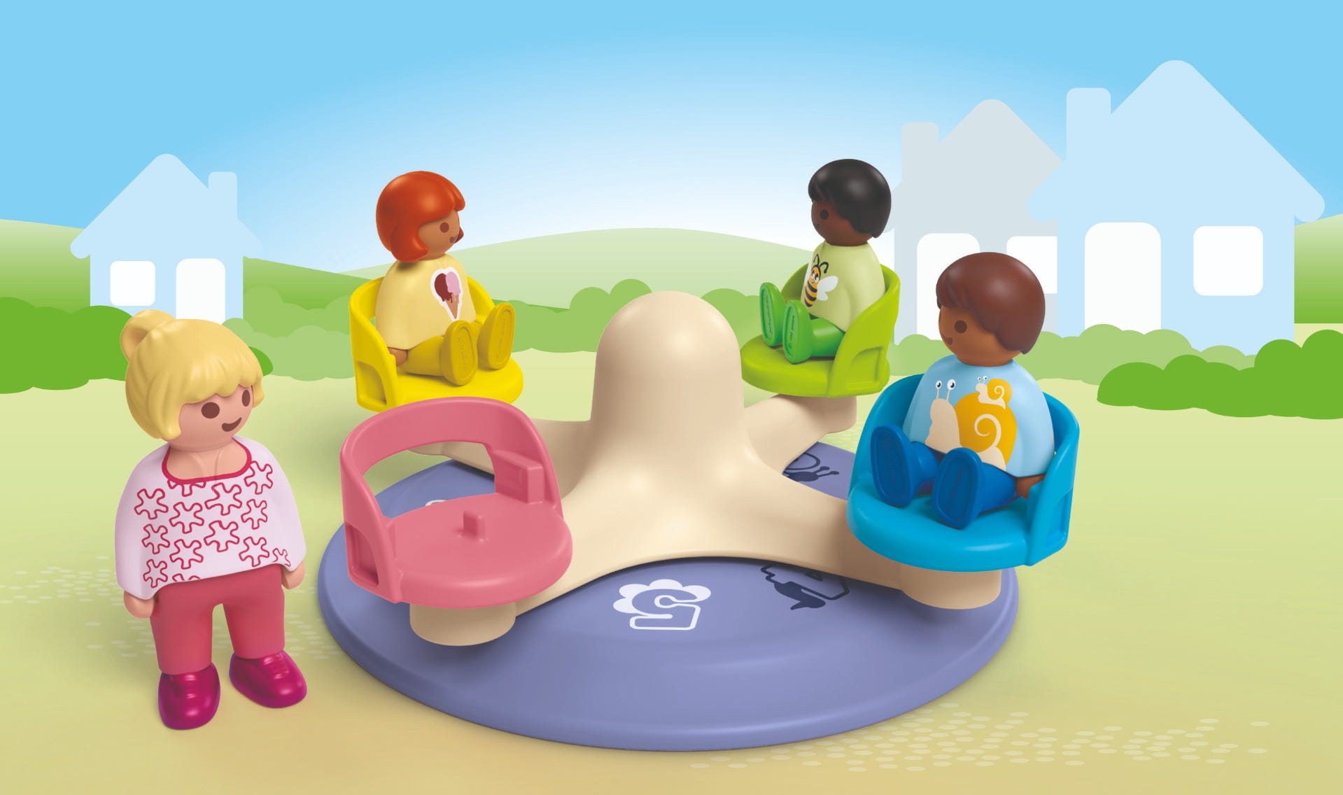 Playmobil merry go round cheap