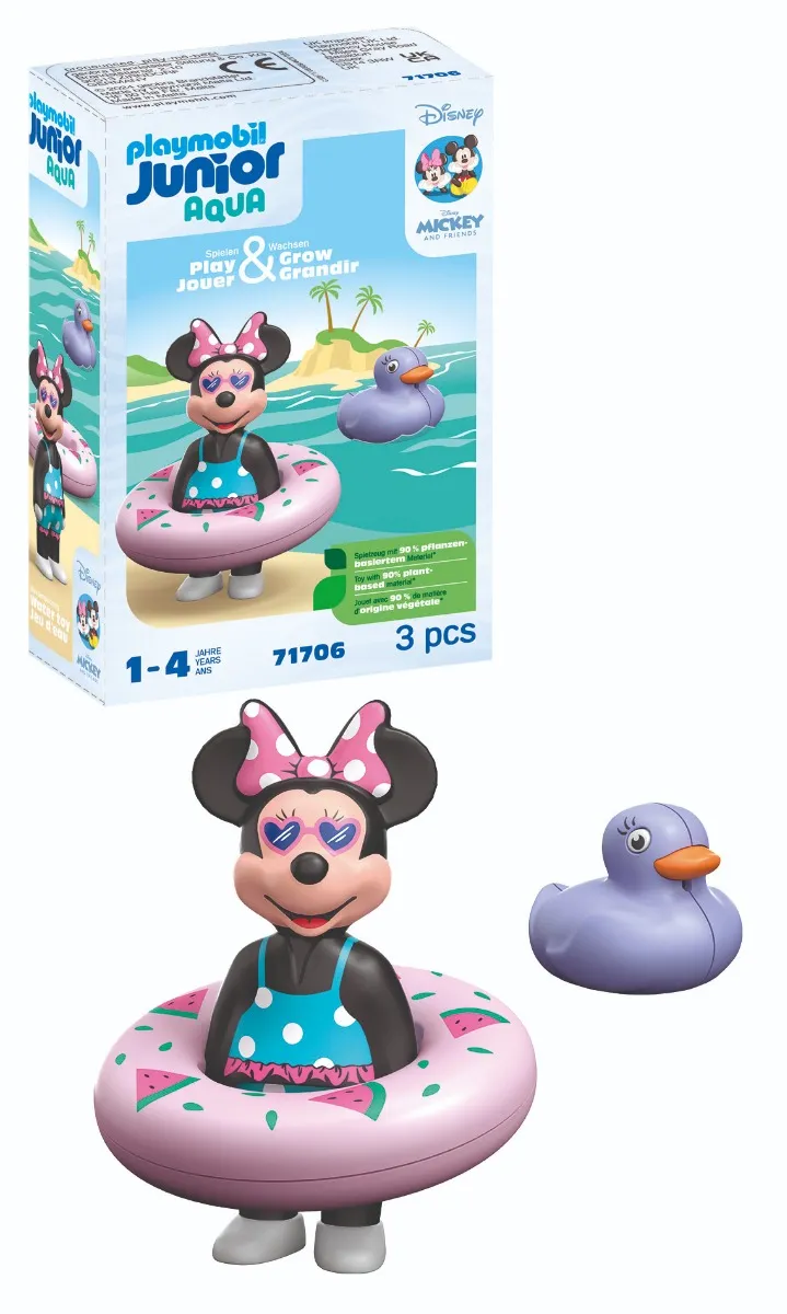Playmobil Junior Disney Minnie Mouse s Beach Trip 71706