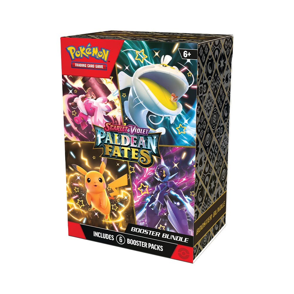 Pokemon Trading Card Game: Scarlet & Violet 4.5 Paldean Fates Booster Bundle