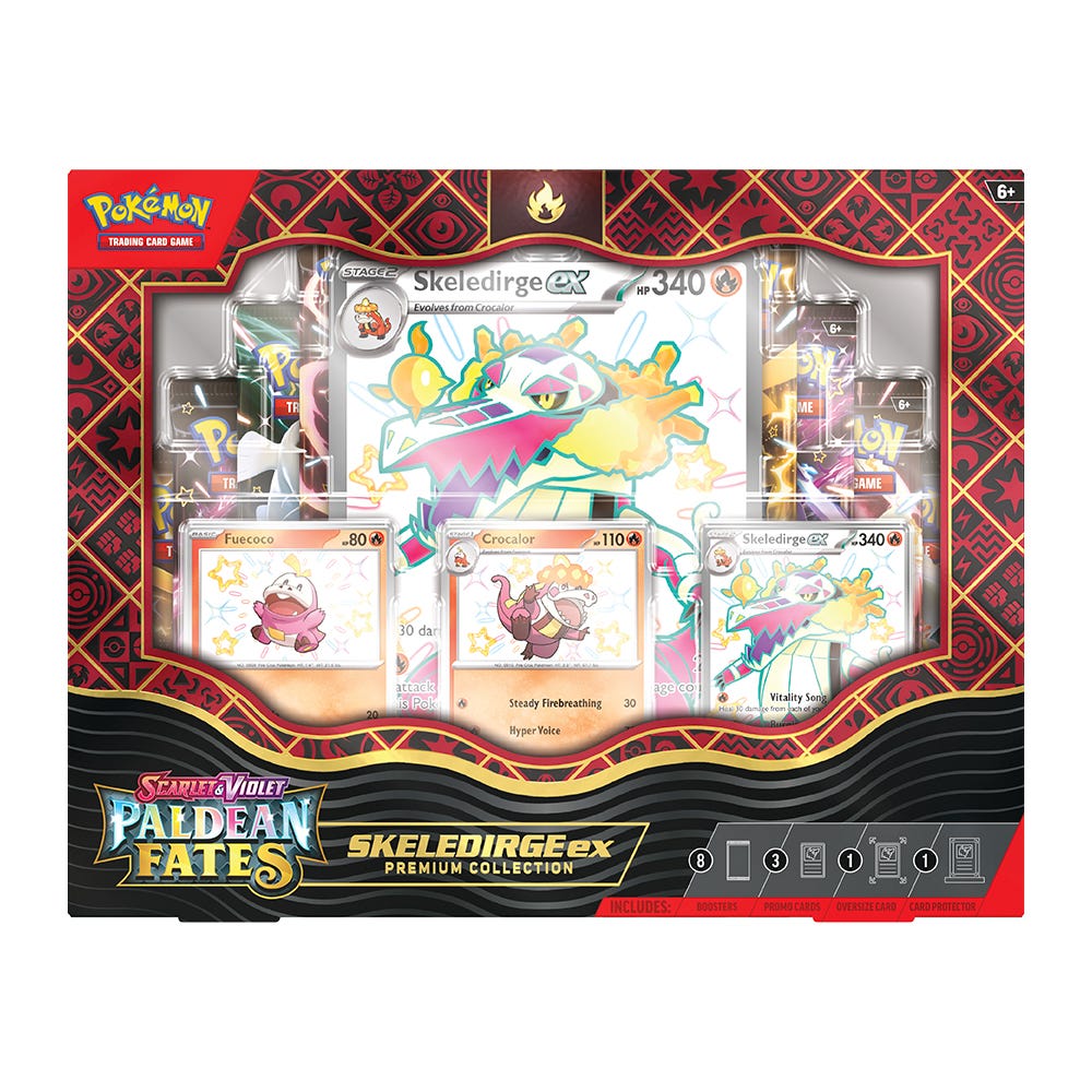 Pokemon Trading Card Game: Scarlet & Violet 4.5 Paldean Fates Premium Collection - Meowscarada/Quaqu