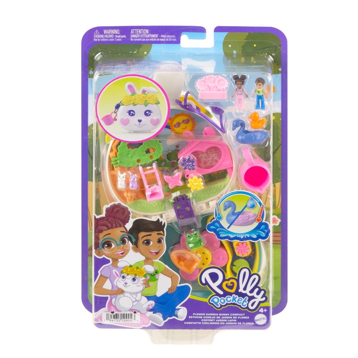 Polly Flower Garden Bunny Compact