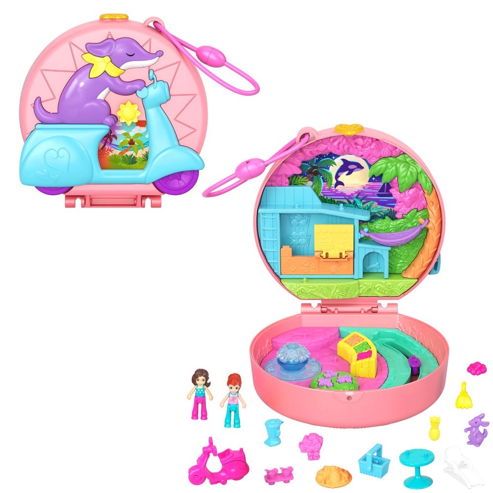 Polly pocket scooter clearance