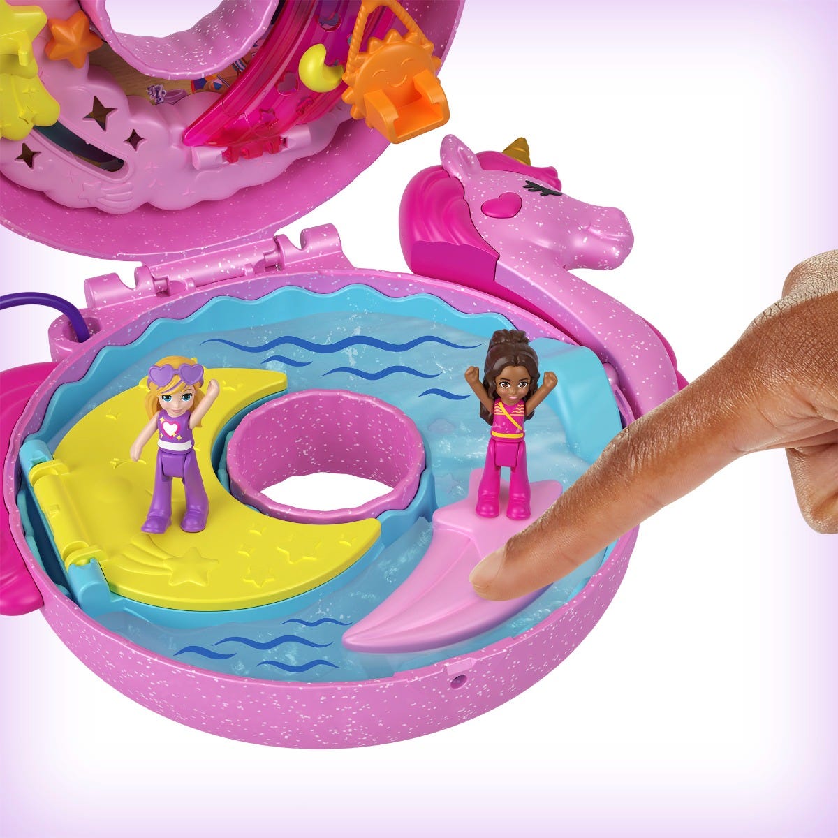 Polly Pocket Compact Unicorn Floatie
