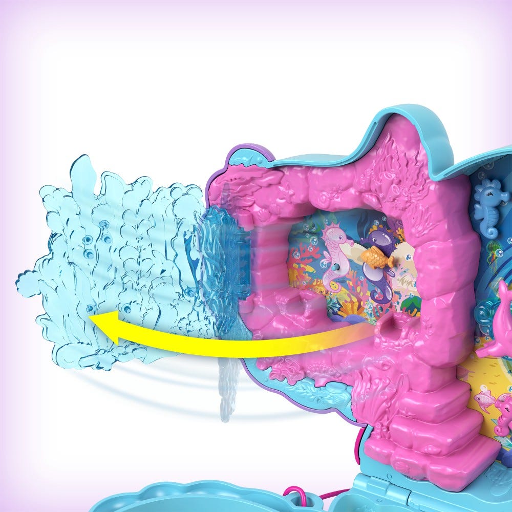 Polly Pocket Daddy And Me Seahorse Purse