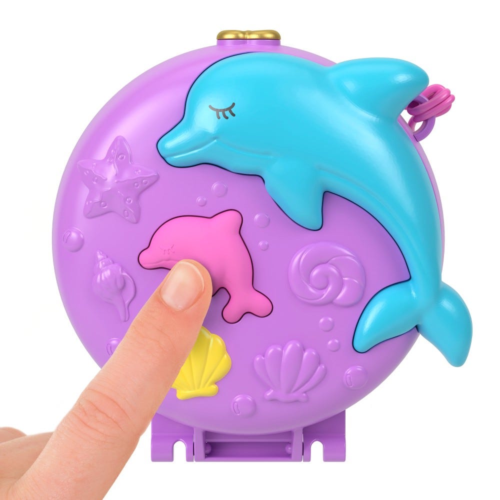 Polly Pocket Dolphin Rescue And Play Compact