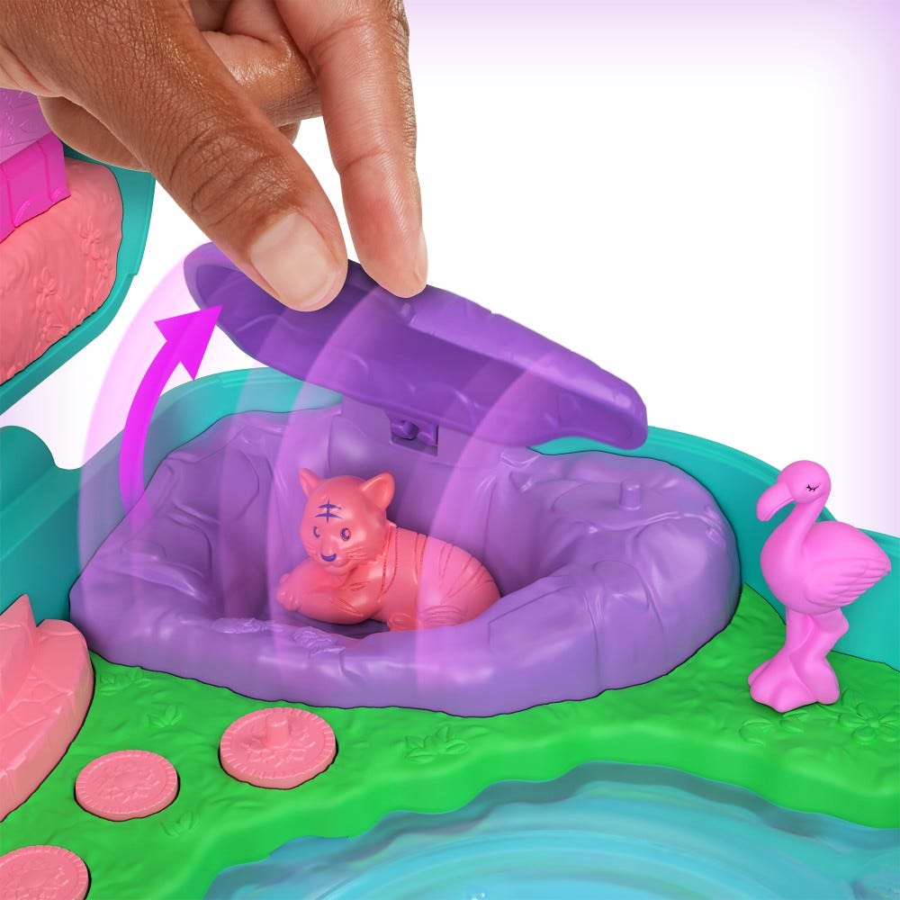 Polly pocket bath toy shop