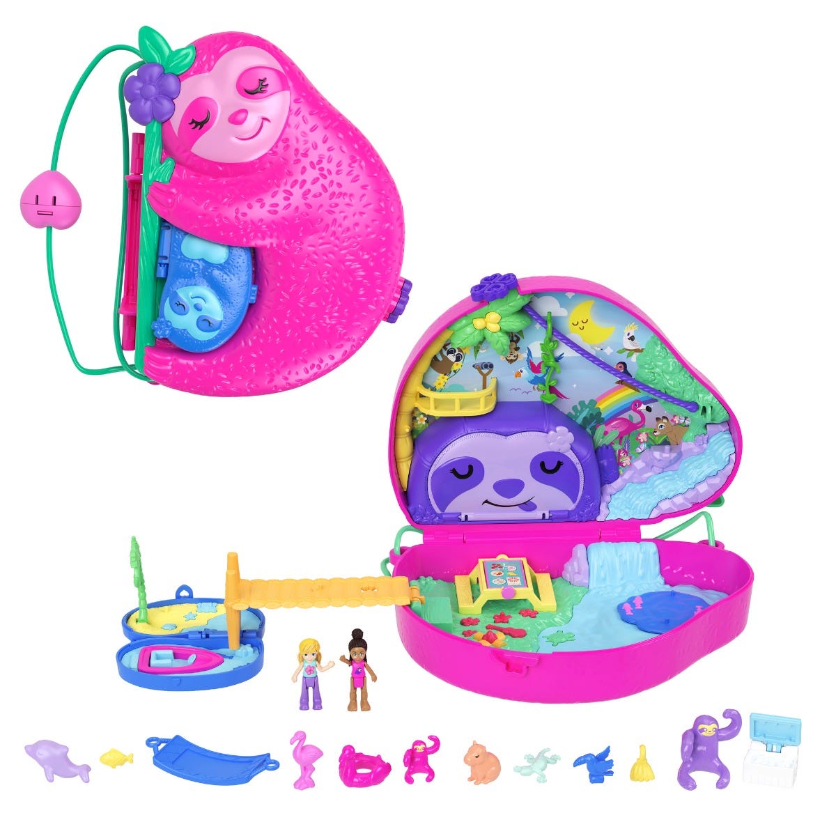 Polly Pocket Sloth Purse