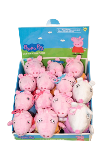 Peppa Pig Clip on Coin Purse