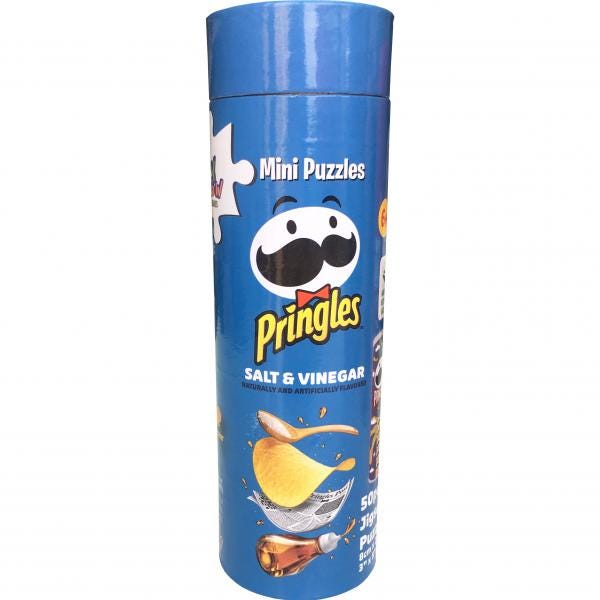 Pringles Mini 50 Pc Puzzles - Salt & Vinegar