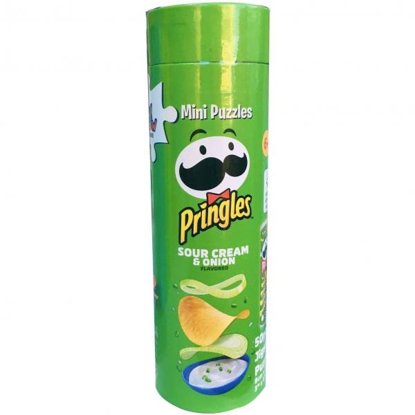 Pringles Mini 50 Pc Puzzles - Sour Cream & Onion