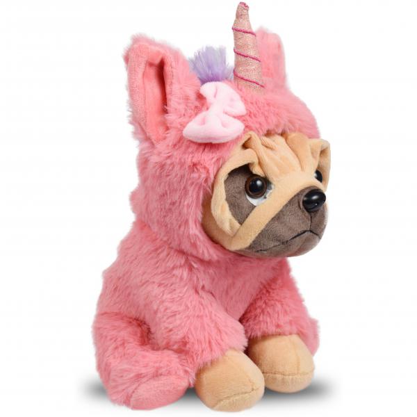 Pug With Unicorn Hoodie