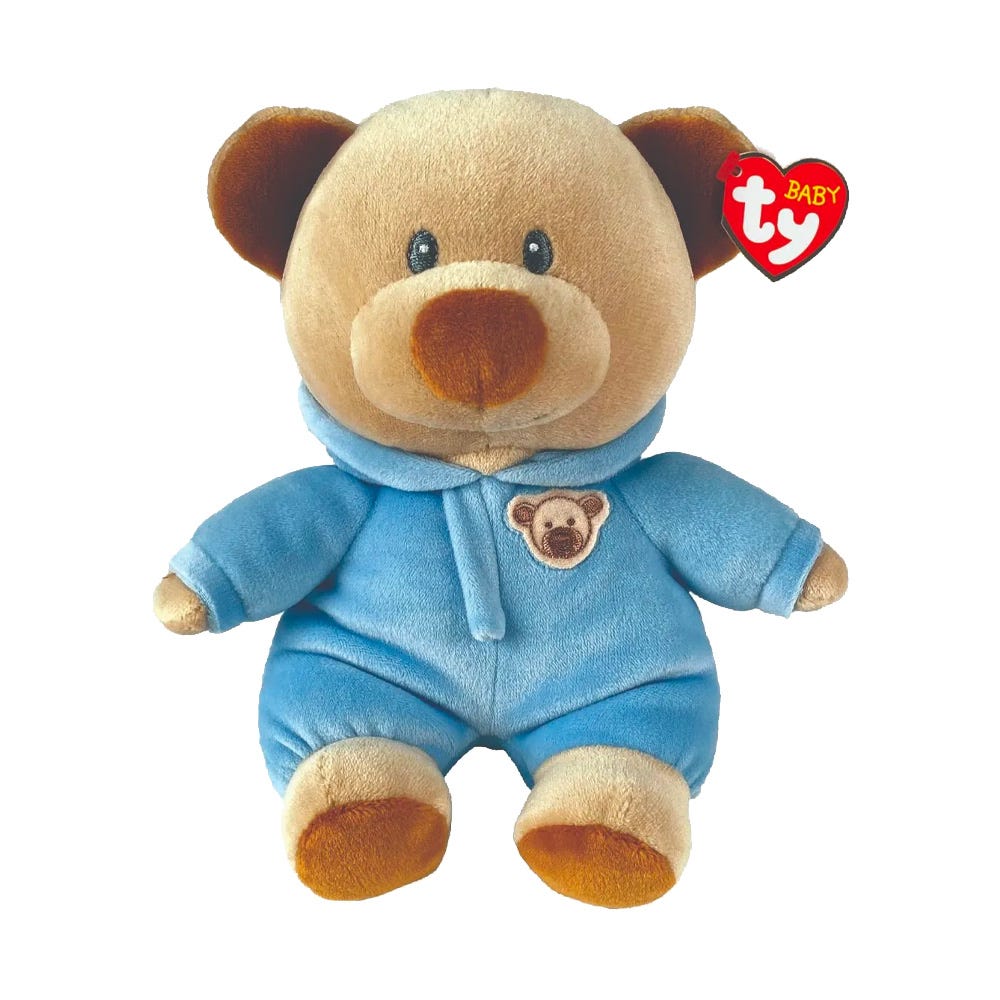Pyjama Bear Blue Baby Ty Reg