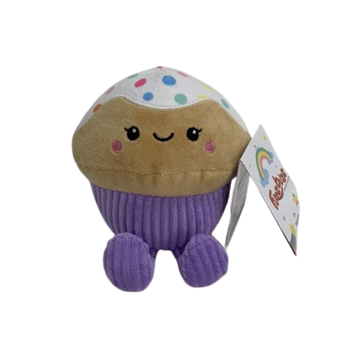 15 Cm Quirky Treats Plush Cupcake