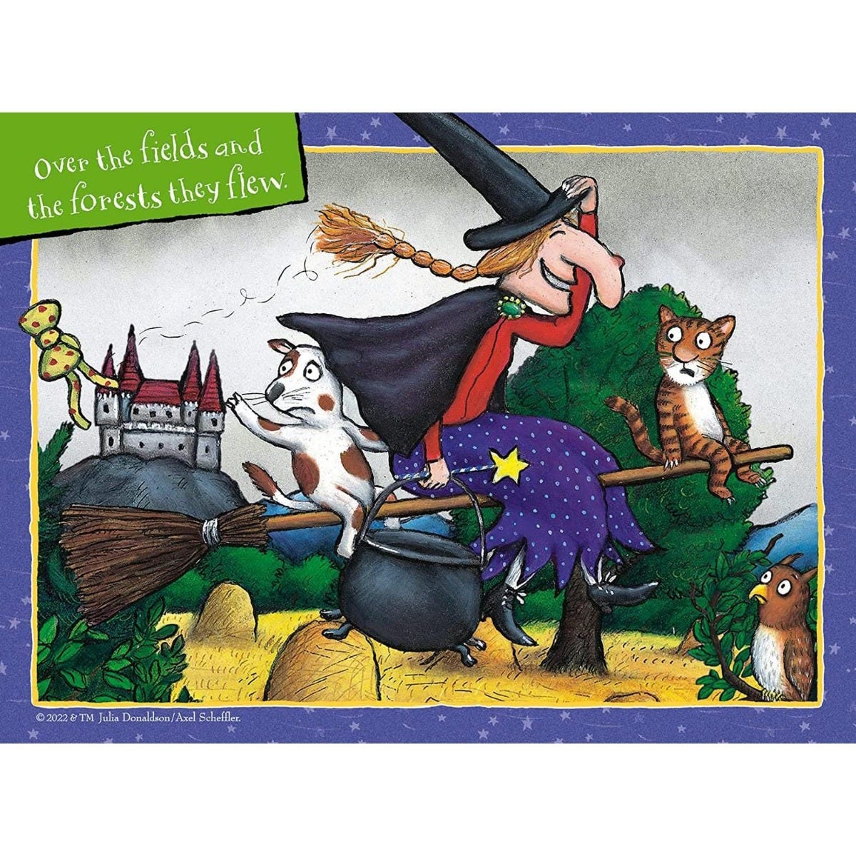 Ravensburger Room On The Broom 4 In A Box Jigsaw Puzzles