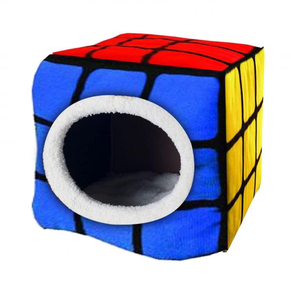 Rubik's Cube Cave Pet Bed