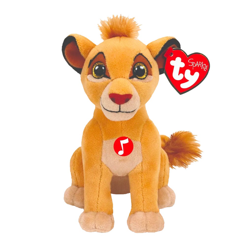 Lion king shop beanie babies