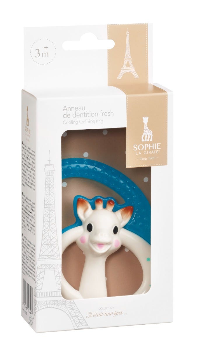 Sophie The Giraffe Cooling Teething Ring Gift Box