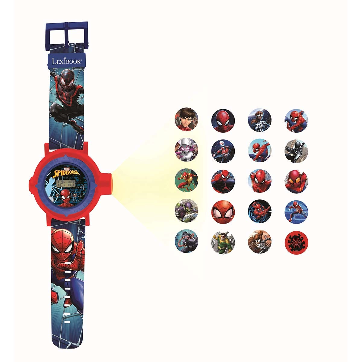 Digital spiderman watch sales