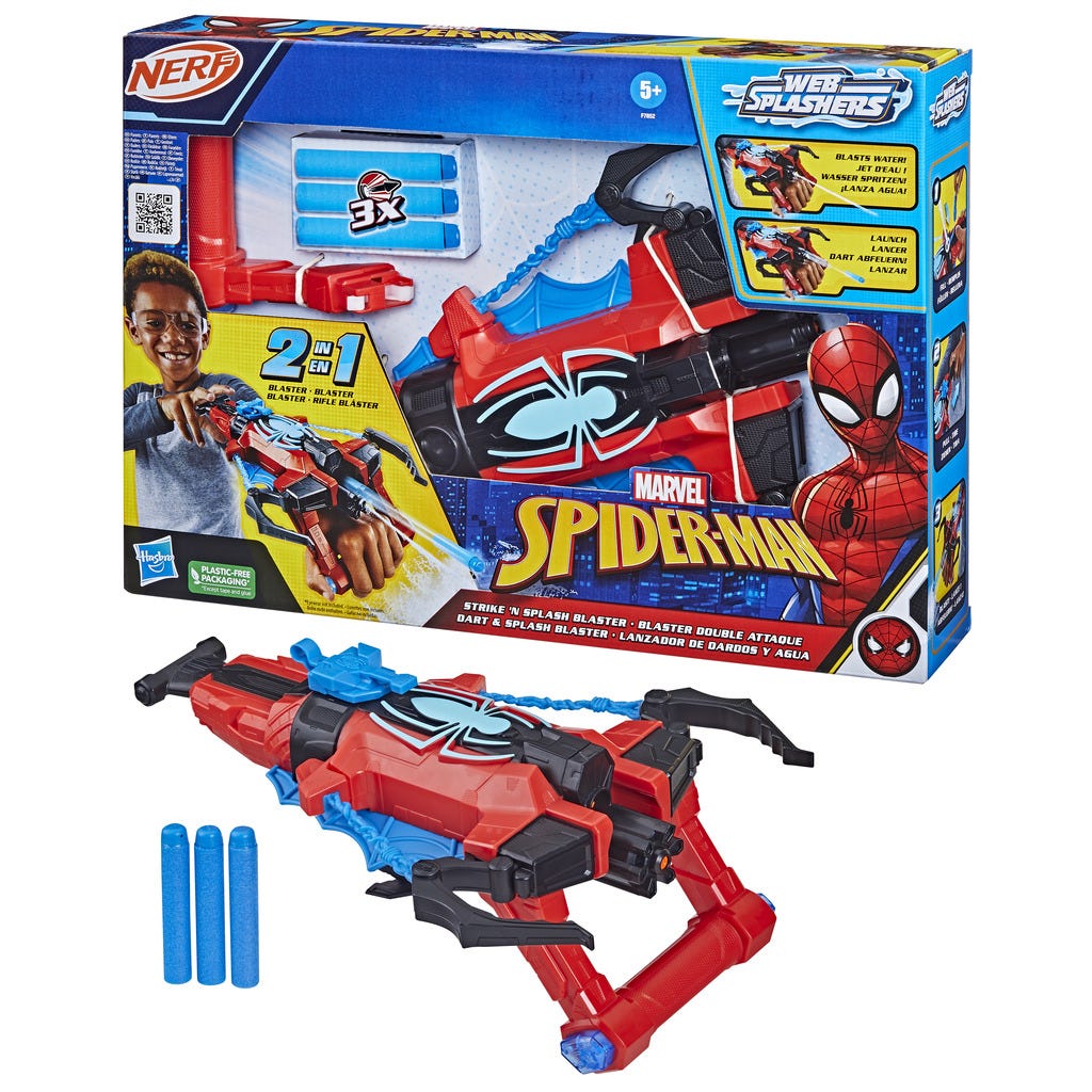 Spiderman Strike N Splash Blaster
