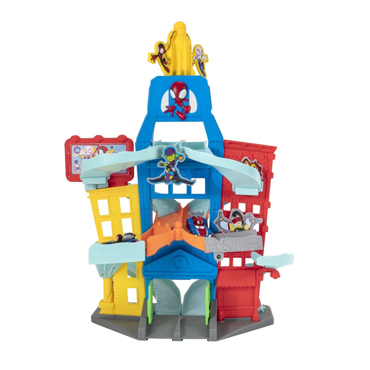 Spidey And His Amazing Friends Track Set (Spidey Amazing Metals City Track Set)