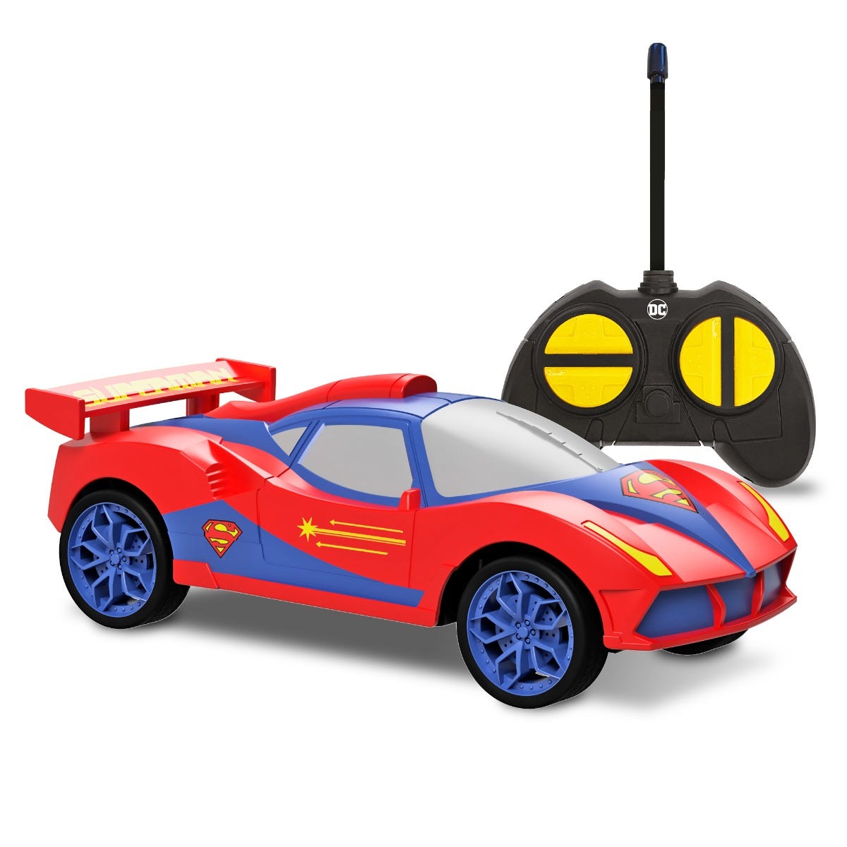 Superman remote control car top
